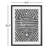 Achromatic Geometric Prints, Set of 4