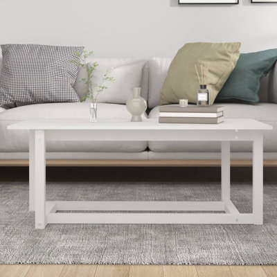 Kamyle Solid Wood Four Leg Coffee Table