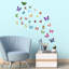 Adhésif décoratif 28 papillons