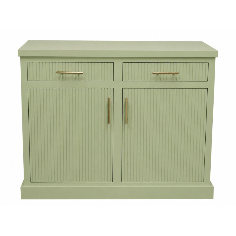 Îlot de cuisine Poplar Millwork en vert, Green