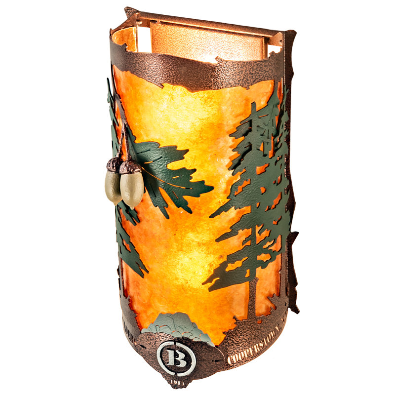 Rustic Lodge 2 - Light Flush Mounted Sconce