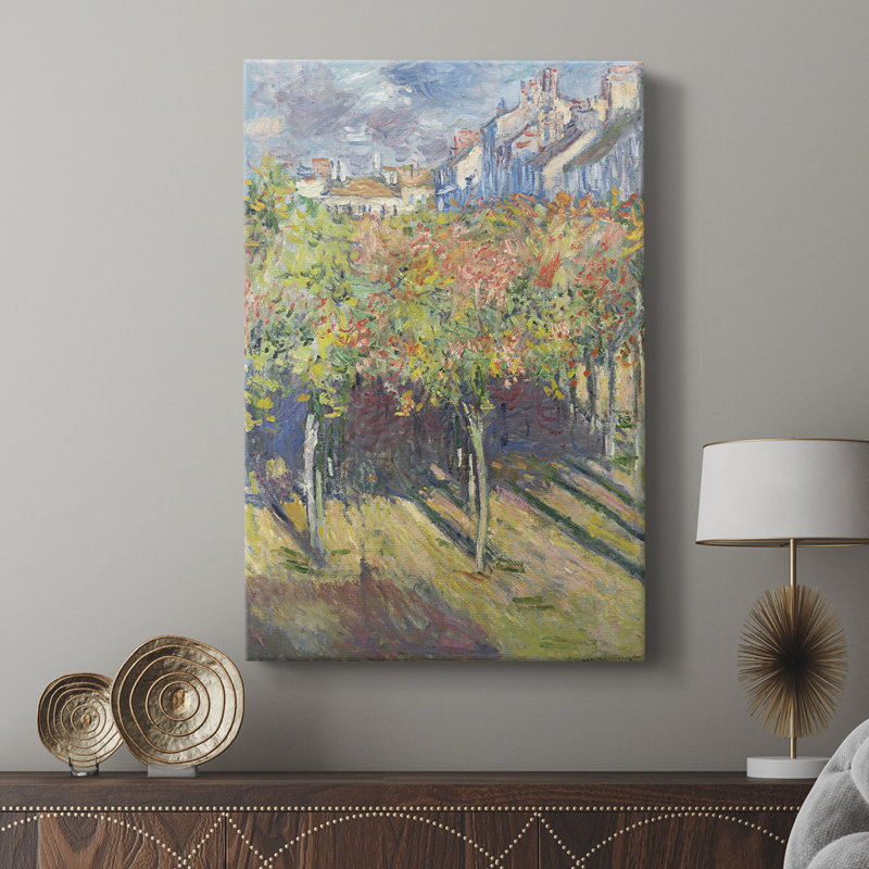 Paysage rétro Lxx - galerie Cavas, H 48 po x l 32 po
