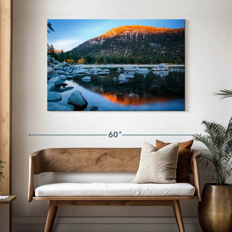 Alvord Rocky Lake Tahoe, H 32 po x l 48 po