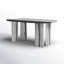 Arian Oval Marble Dining Table-98537494