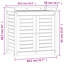 Wood Potting Bench-105620121