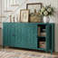 Sideboard Cabinet With Adjustable Shelves And 4 Doors-1380759594
