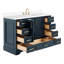 Meuble-lavabo simple avec plateau Abshire 49-93359325