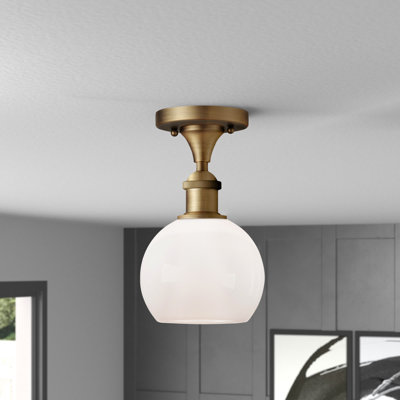 Plafonnier semi-encastré 8 lumières Baptista