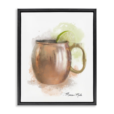 Soft Hued Moscow Mule Floating Frame, design by Matthew Piotrowicz