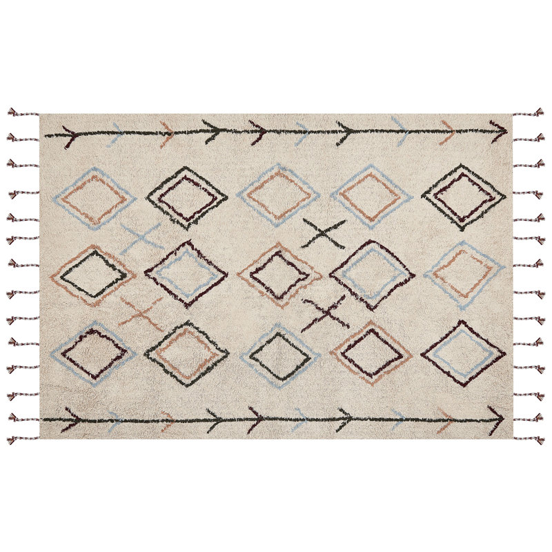Valleyview Rectangle Geometric Hand Woven Area Rug, Rectangle 160cm x 230cm