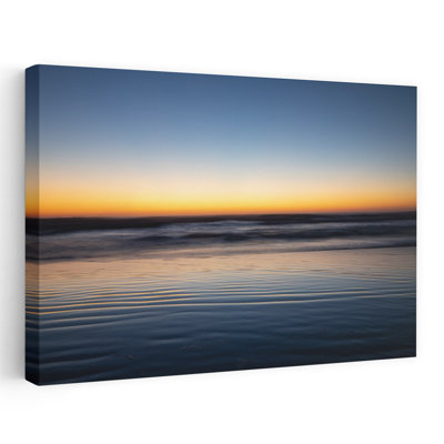 Sunset over sea Cannon Beach Oregon USA 1 Piece Wrapped Canvas Wall Art
