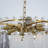 Modern 8-lights Tiered Dimmable Crystal Chandelier