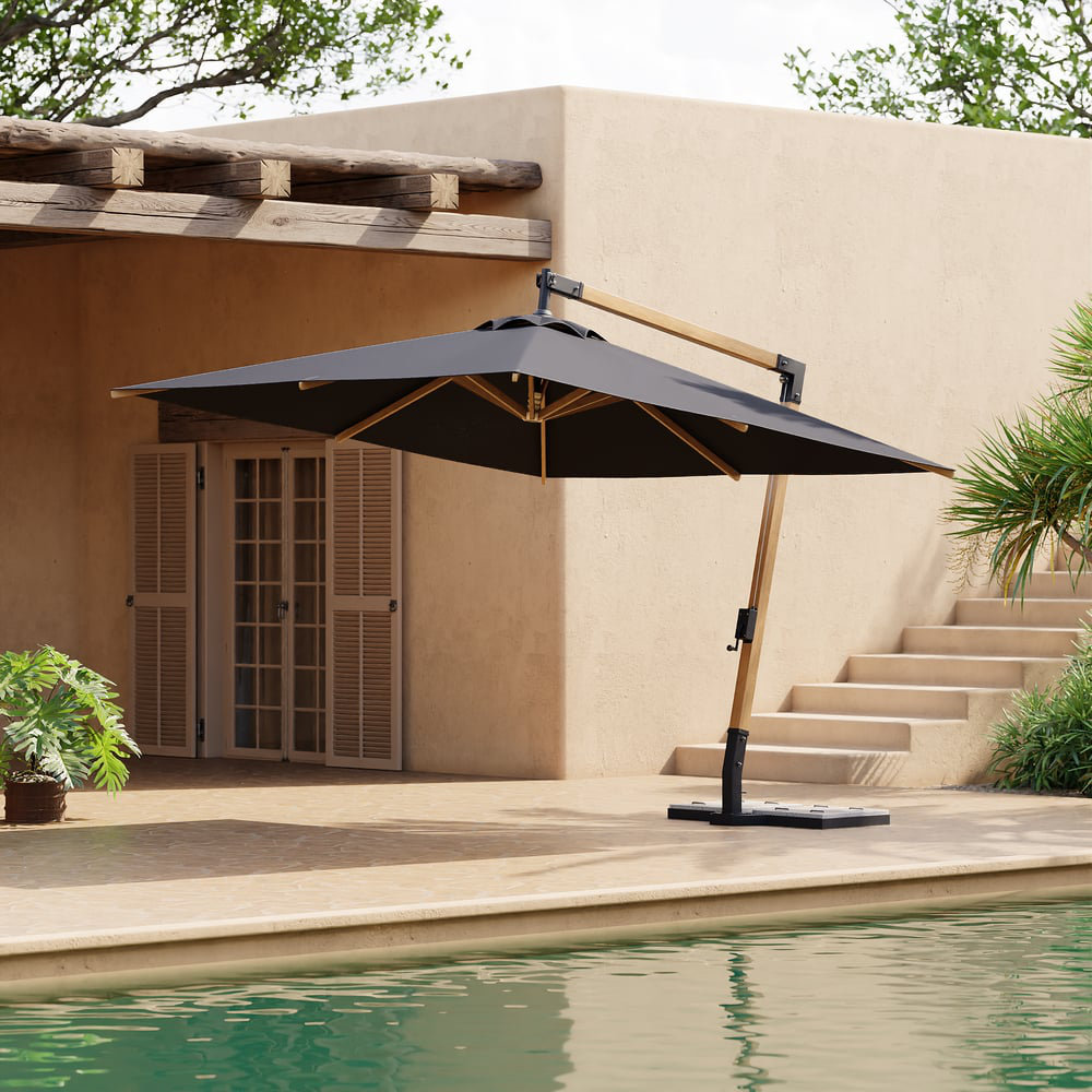 east end patio cantilever umbrella East Urban Home Axis 118