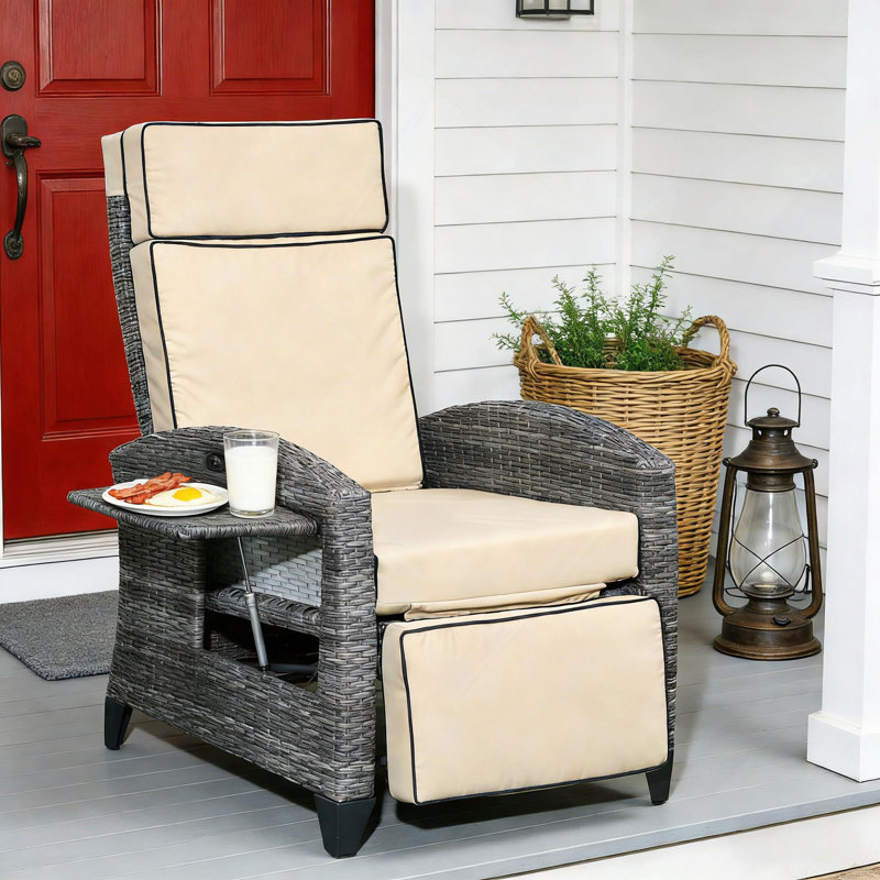 Méridienne inclinable, Fauteuil inclinable d'extérieur