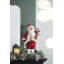 Figurine de père Noël avec lanterne