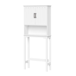 Freestanding Over The Toilet Storage
