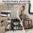Shoe Bench,Shoe Organizer，Holds Up to 570 lb，Black