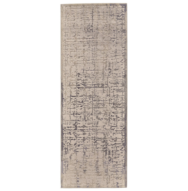 Marcourt Abstract Indoor Rug, Runner 2'10" x 7'10"