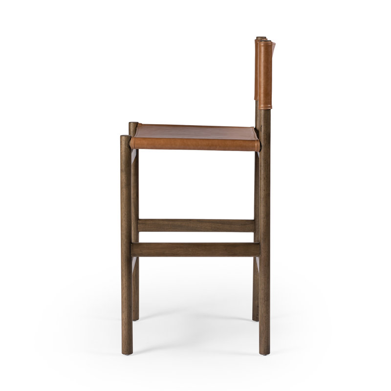 Kena Stool-Sonoma Black-Counter, Camel, Butterscotch, Bar Stool (30.5" Seat Height)