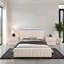 Ensemble de chambre à coucher pour grand lit avec tables de chevet 2X