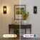 Chafsris Iron Flush Mounted Sconce
