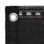 Londono 120cm H x 500cm W Black Vinyl Fence Panels