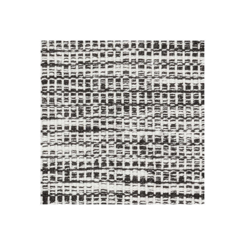 Tideline Black Handwoven Indoor/Outdoor Rug, Rectangle 2' x 3'