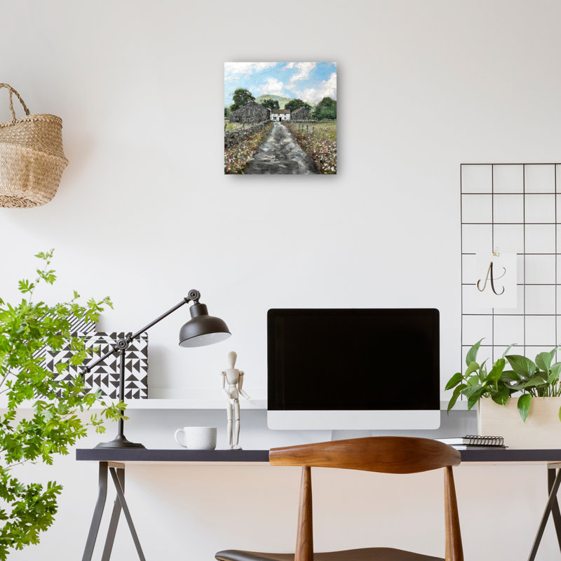 End of the Road 20" x 20" Wrapped Canvas Art Print