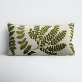 Cassidy Embroidered Cotton Blend Throw Pillow