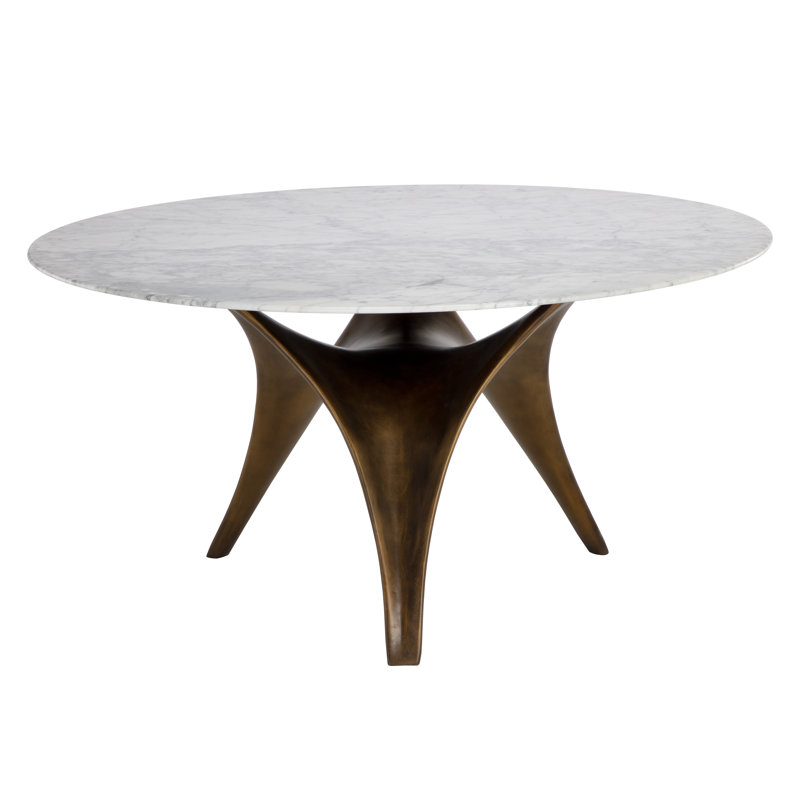 Round Marble Dining Table