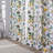 Fancy Hummingbird Patterned Blackout Curtain,Rod Pocket Back Tab Floral Drapes,Set of 2-286370276-286370200