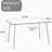 Glass Credenza Desk