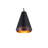 Mirabai 1 - Light Black Geometric Pendant