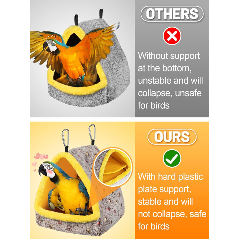 Ensemble de 2 nichoirs à oiseaux chauds 11 pouces gris