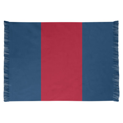 Tapis à rayures bleu marine/rouge Los Angeles