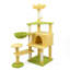 Arbre à chat 71 pouces avec grand condo, coussin amovible, hamac et patins à griffer uniques pour grands chats, arbre à chat-130625935-130625936