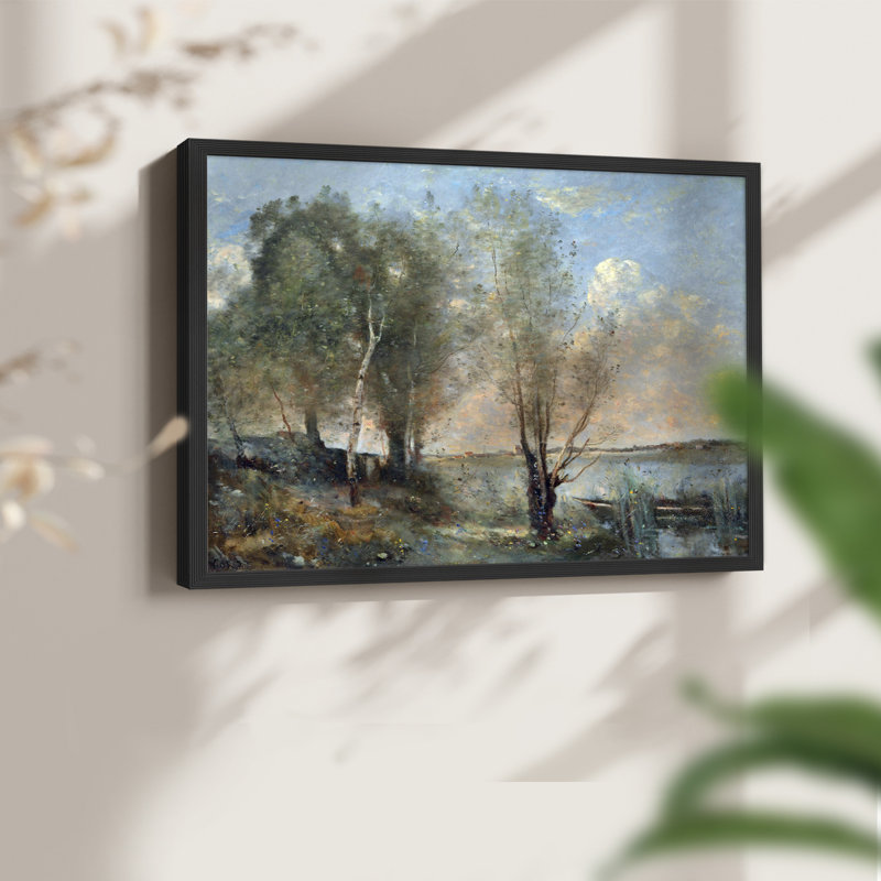 Among the Reeds -Framed Print - Restickable