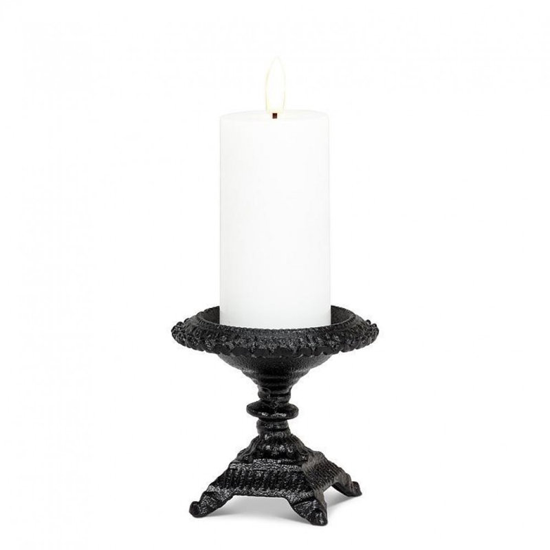 Porte-bougie moyen, H 5 po x l 5,25 po x P 5,25 po