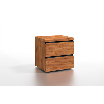 Jedrek 40cm W Solid Wood Bedside Table