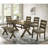 Knotty Nutmeg Dining Bench