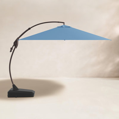 Desiree 9'10" Square Cantilever Sunbrella Umbrella