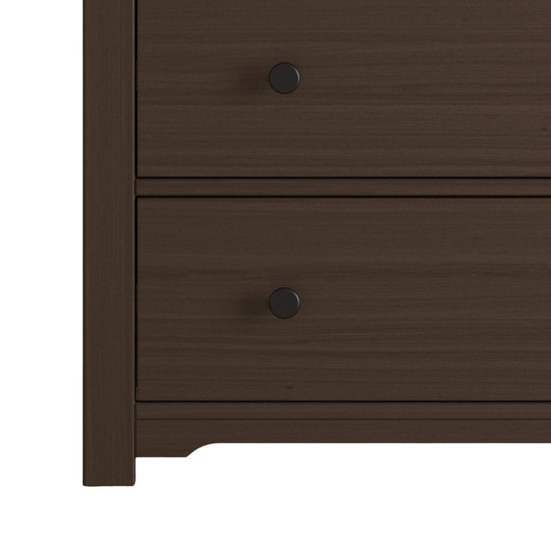 Commode à langer 3 tiroirs Harmony, Truffe brossée