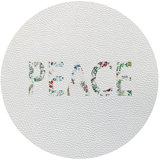 Peace 16" Vinyl Placemat