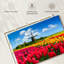 Champ de tulipes Alvord Holland-108736694