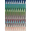 Tapis en polypropylène à motif argyle de couleur beige / bleu / vert Ranchero-605888856