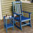 23.5" HDPE 2-Tier Tall Outdoor Sidetable-1344235830
