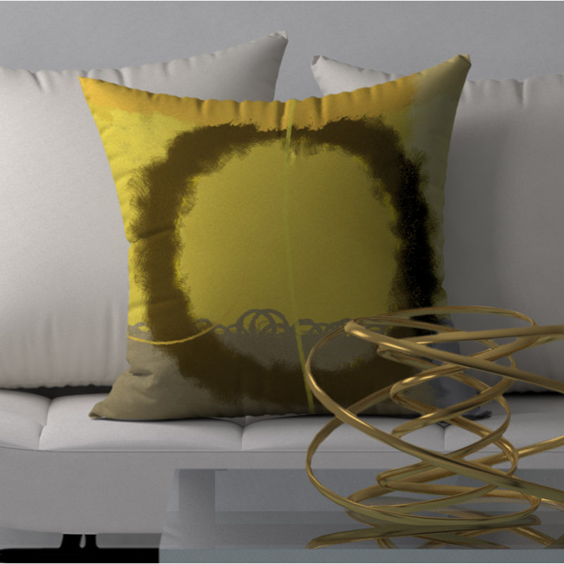 Reversible Throw Pillow, 24" x 24"