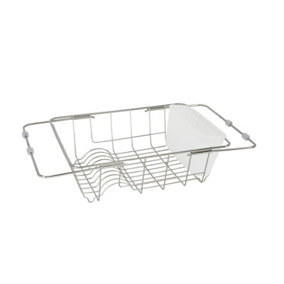 Adjustable Stainless Steel In Sink Dish Rack