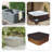 Hot Tub Jacuzzi Outdoor Gazebo Covers/ Cover for Square Hot Tub, Waterproof UV & Weather Resistant Protector-86781576-86781585