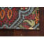 Tapis de couloir oriental géométrique abstrait noué à la main 3 x 8
